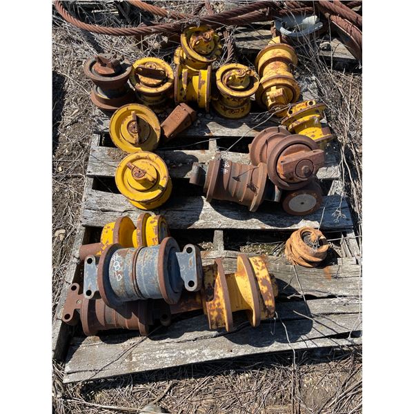 Misc crawler rollers