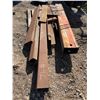 Image 1 : Misc rectangular steel tubing including: One piece 5"x5"x1/4" thick (104.4" long) and One piece 6"x6