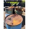 Image 1 : Five 45 Gallon Steel Drums