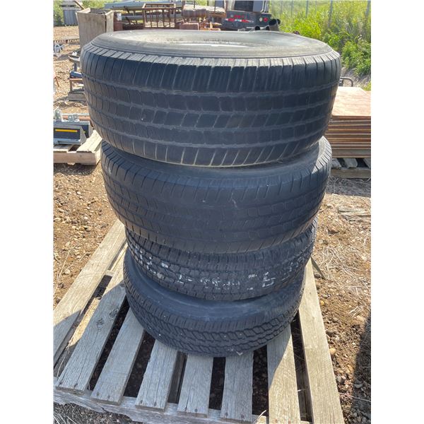 Four 265/70R16 Tires on rims