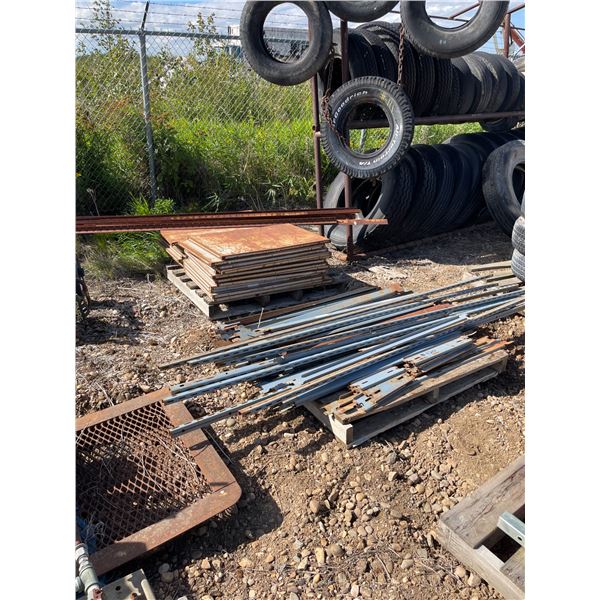 Two pallets of Steel Shelving