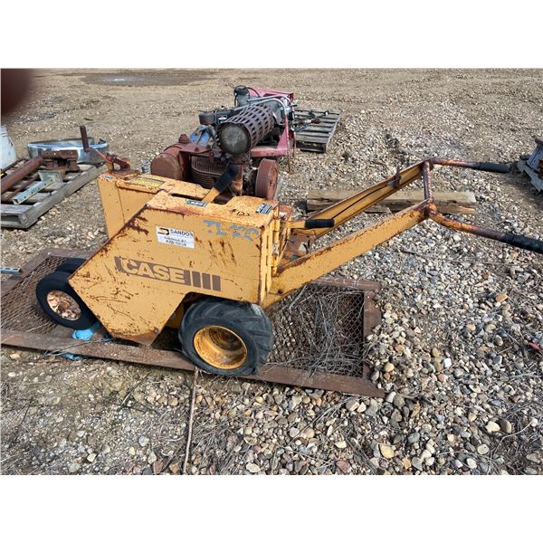 CASE Walk Behind Trencher, Parts and Steel grate
