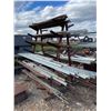 Image 1 : Steel rack with stainless and galvanized posts and misc metals