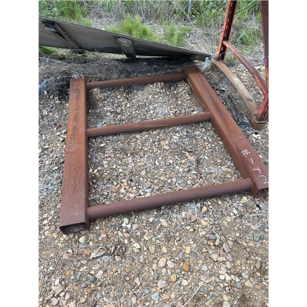 Welded steel rack