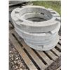 Image 1 : Five 24" Concrete manhole risers