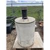 Image 1 : Concrete manhole extension with concrete lid and fill spout, 24"