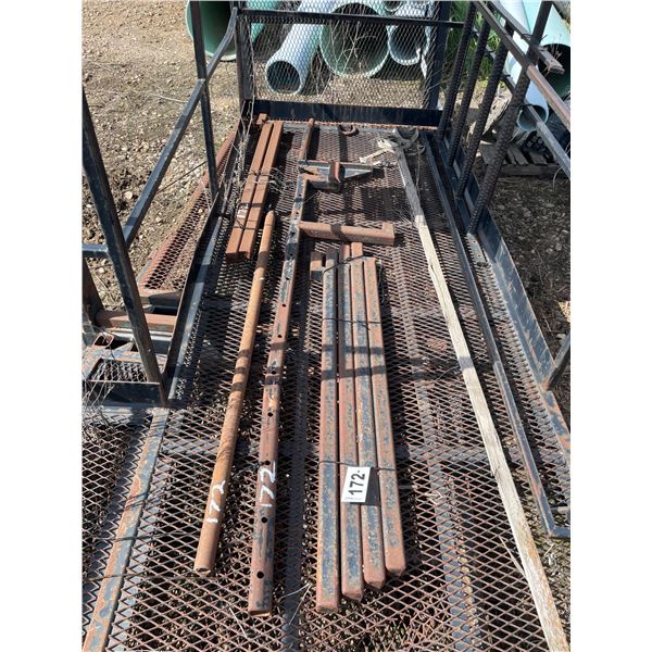 Misc steel plate and tubing