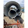 Image 1 : Galvanized corrugated steel pipe - 24" diameter (4 pieces, lengths = 7.5ft, 12ft, 6 meters and 6 met