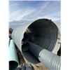 Image 1 : Galvanized corrugated steel pipe - 2m diameter (4m long)