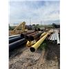 Image 1 : Misc Steel Pipe, including two pieces of Stainless Pipe (approx 10" and 12" diameter - approx 8ft lo