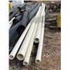 Image 1 : Misc White HDPE pipe and PVC conduit