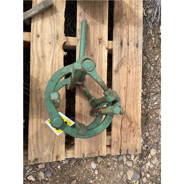 4" steel pipe aligning clamp