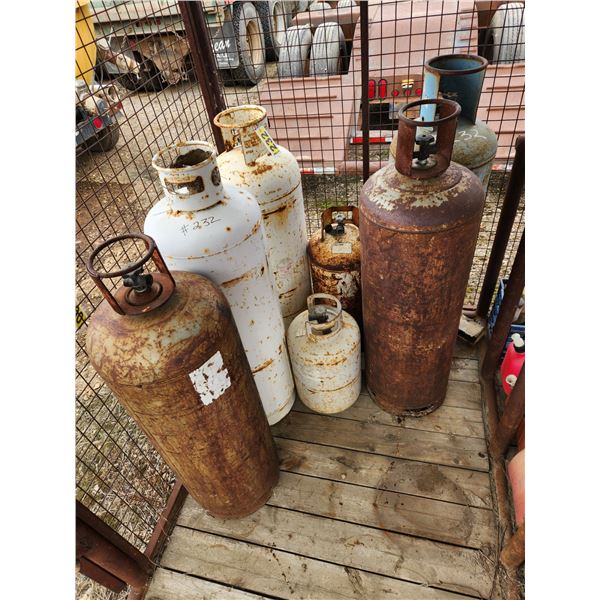 Quantity of Propane tanks