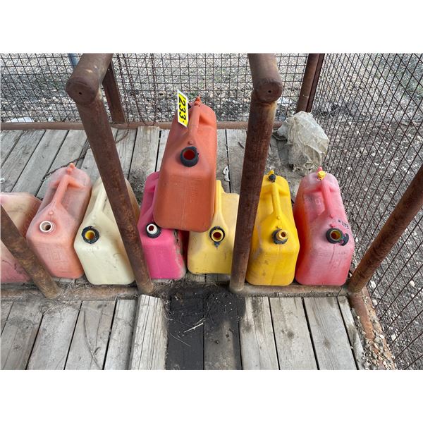 Quantity of portable fuel containers