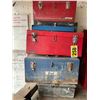 Image 1 : Quantity of metal tool boxes
