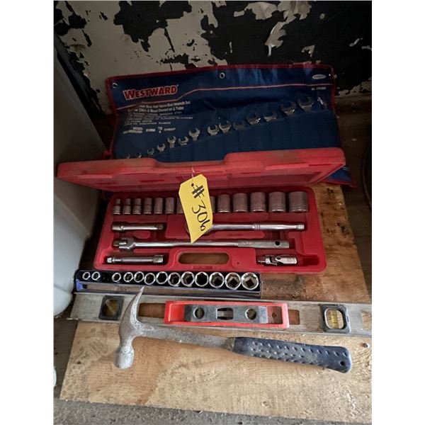 Misc wrenches, sockets and tools