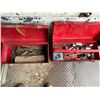 Image 1 : Two toolboxes w/chisels, punches and misc tools