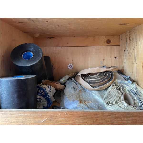 Quantity of mastic, polyken tape and cadwelding tools/supplies