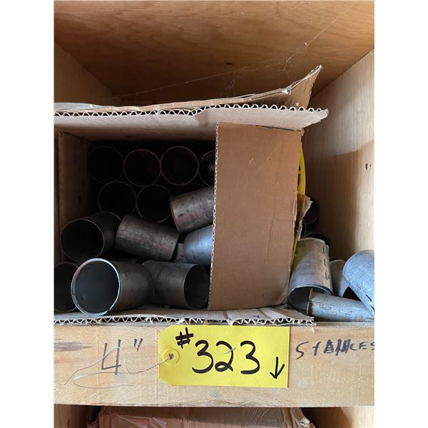 Quantity of stainless steel inserts for hdpe compression fittings