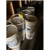 Image 1 : Pails of Chlorine disinfectant