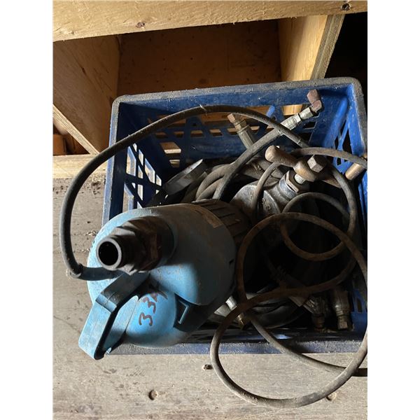 Sump pump and misc fittings/hoses