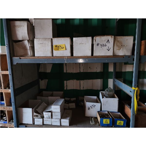 Boxes of nuts and bolts