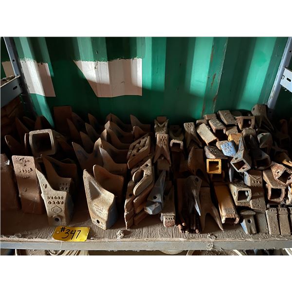 Excavator and rubber tired how teeth and weld-on lugs