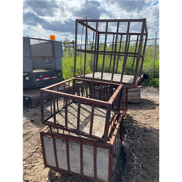 Four Steel Cages