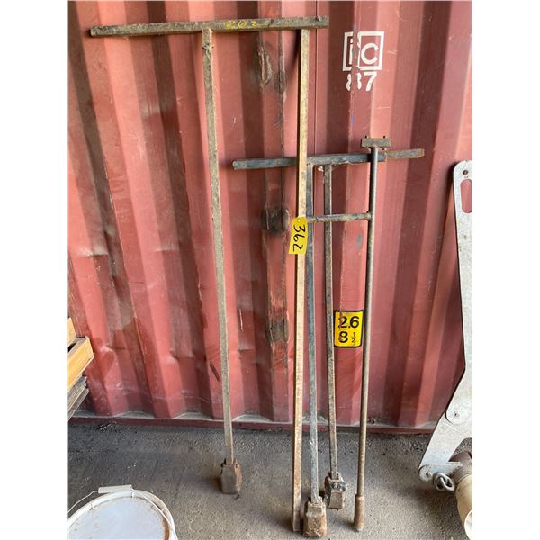 Curb and valve wrenches