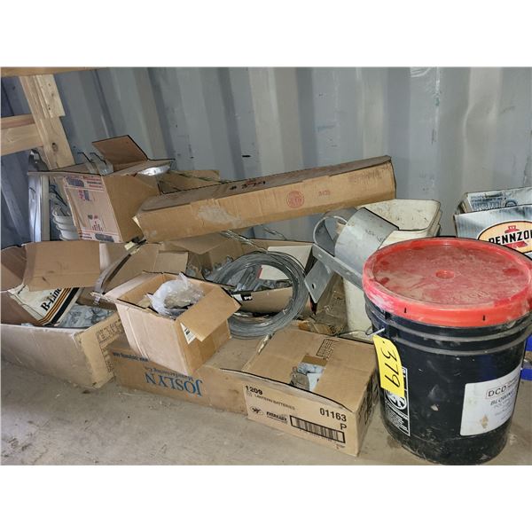 Misc materials for aerial and underground cable install