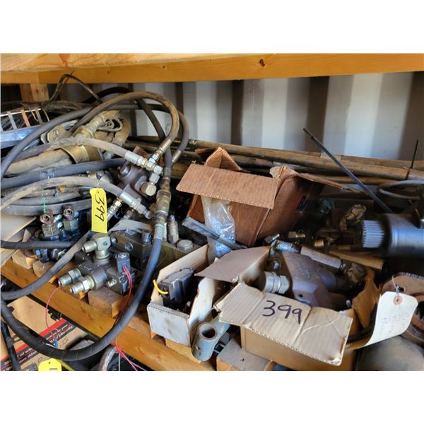 Misc hydraulic valve, cylinder and control parts