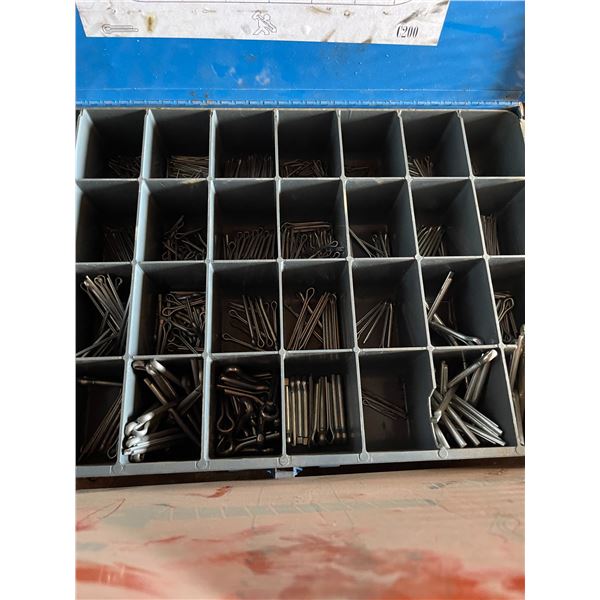 Cotter pins and wheel chocks