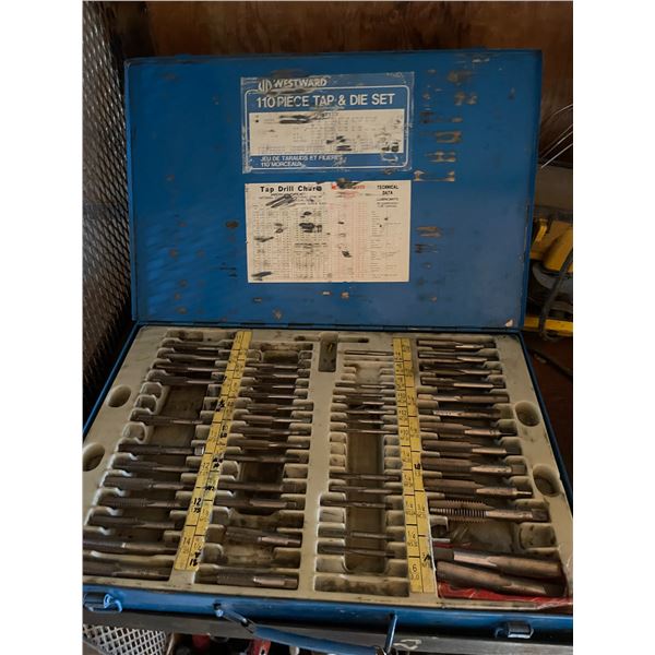 WESTWARD Tap and die set