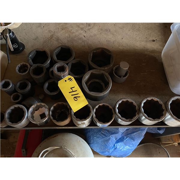 Sockets, pullers and caulking gun