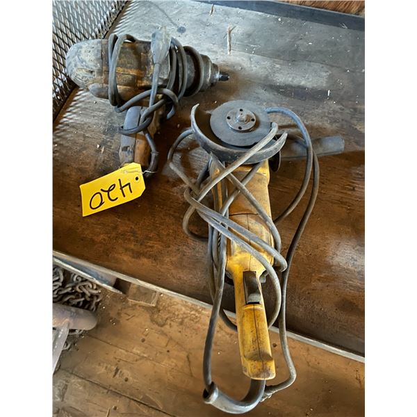 Corded 1/2" Impact Runs and Angle Grinder Runs