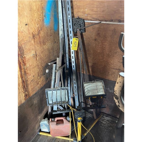 Work lights and misc metals