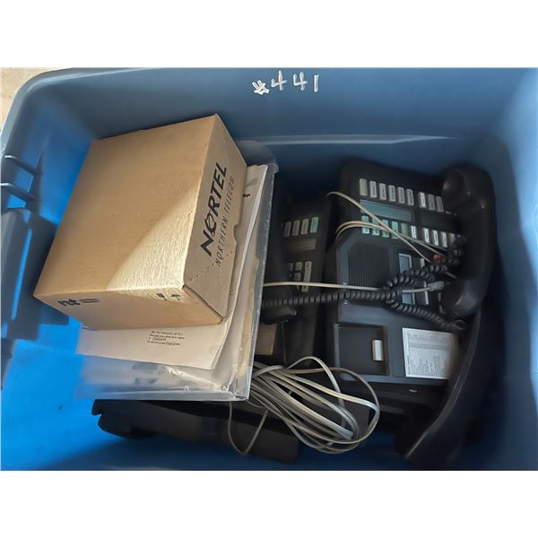 Office telephones and two way equipment/truck mount radios