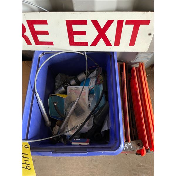 Misc parts and cabinet