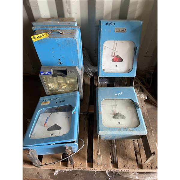 Barton pressure test recorders