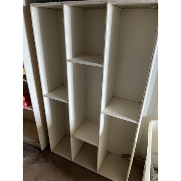 2- Wooden shelves