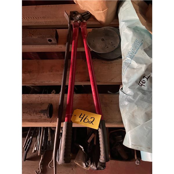 Tire chain tools and parts