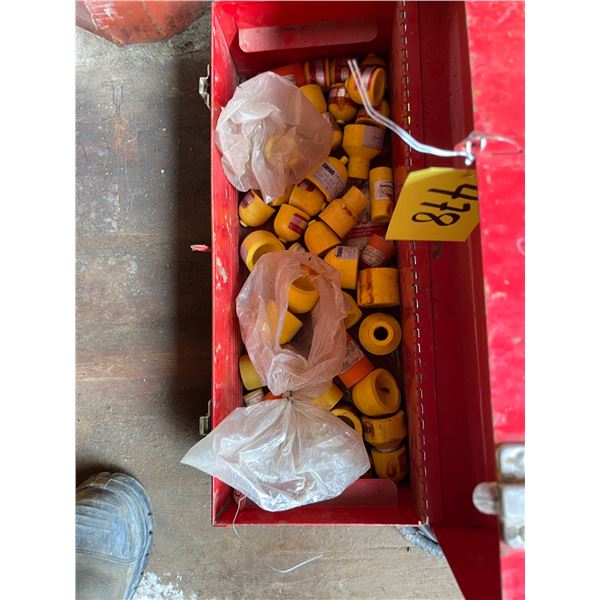 Gas distribution socket fusion fittings, McElroy butt fusion heater, Ditch Witch plow sod pre-cutter