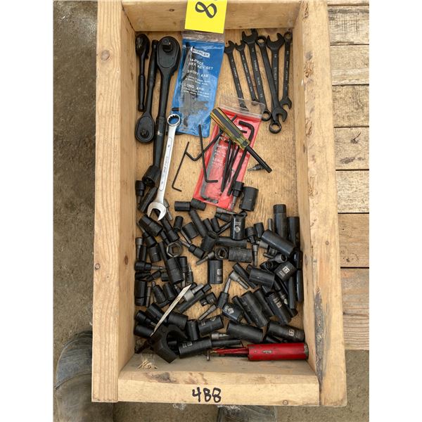 Socket set and hand tools