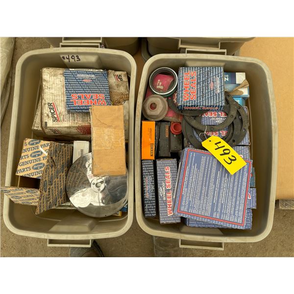 Misc wheel bearings, seal and parts