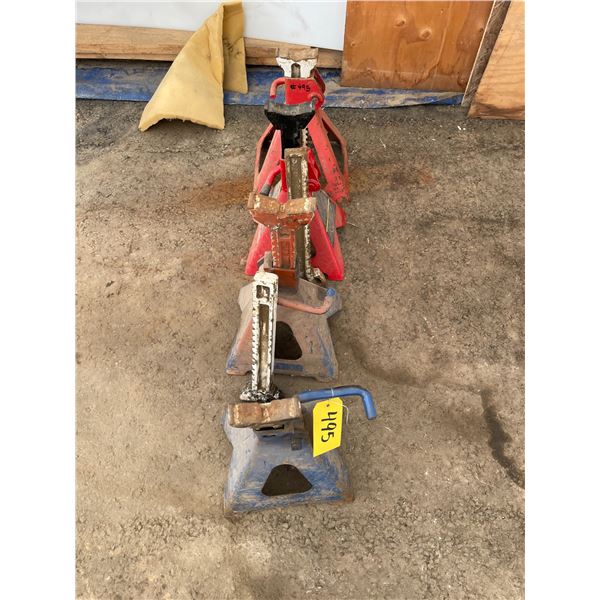 Four Shop jack stands
