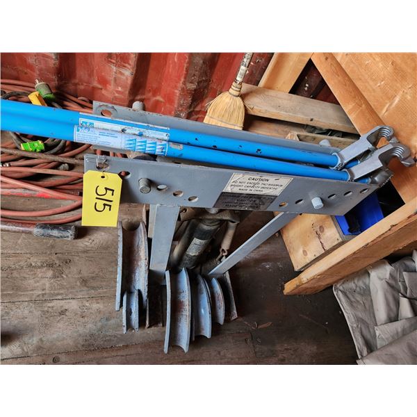 Hydraulic Pipe Bender, 12 ton
