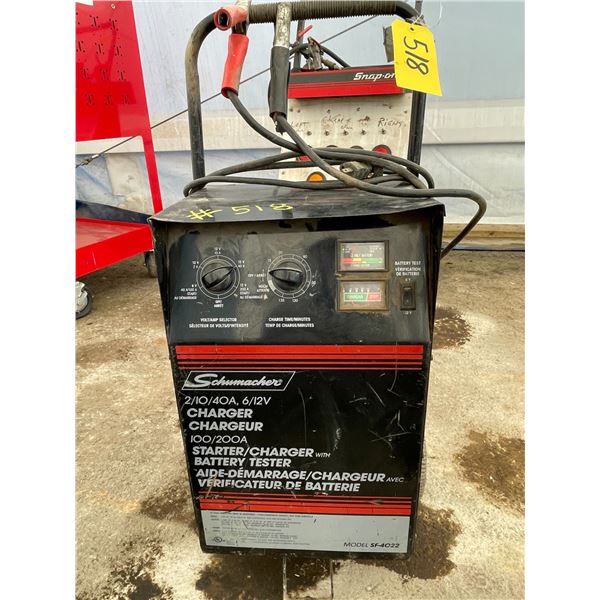 Schumacher battery charger, Model SF-4022 Runs