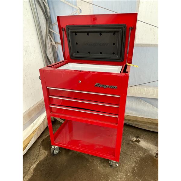 Snap-on tool box ice chest