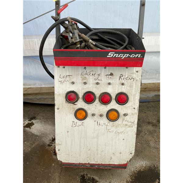 Transport truck/trailer light tester