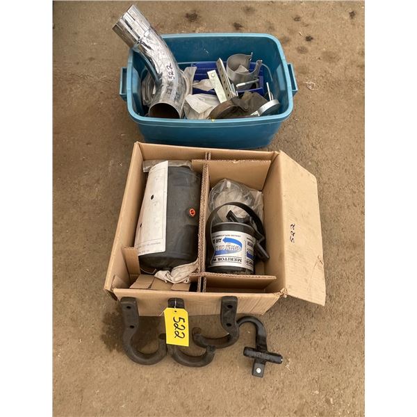 Exhaust parts, bendix air dryer and GM tow hooks